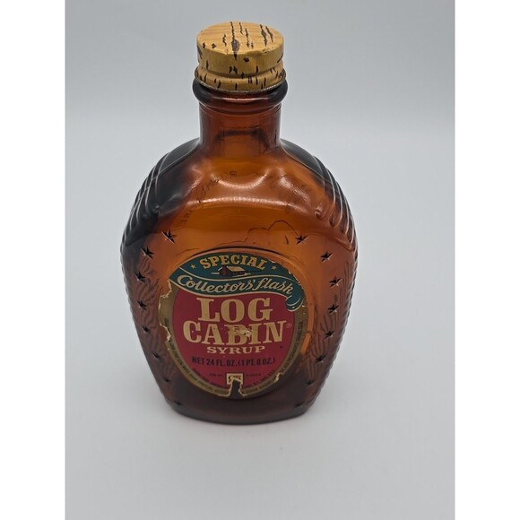 Vintage Log Cabin Special Collector's Flask Mount Rushmore - Picture 11 of 12